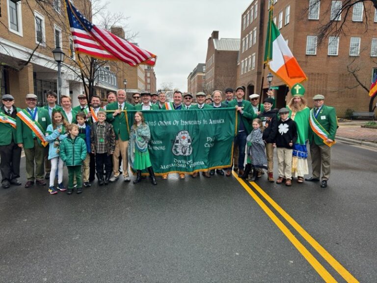 2024 St. Patrick’s Day Parade Ancient Order of Hibernians Alexandria
